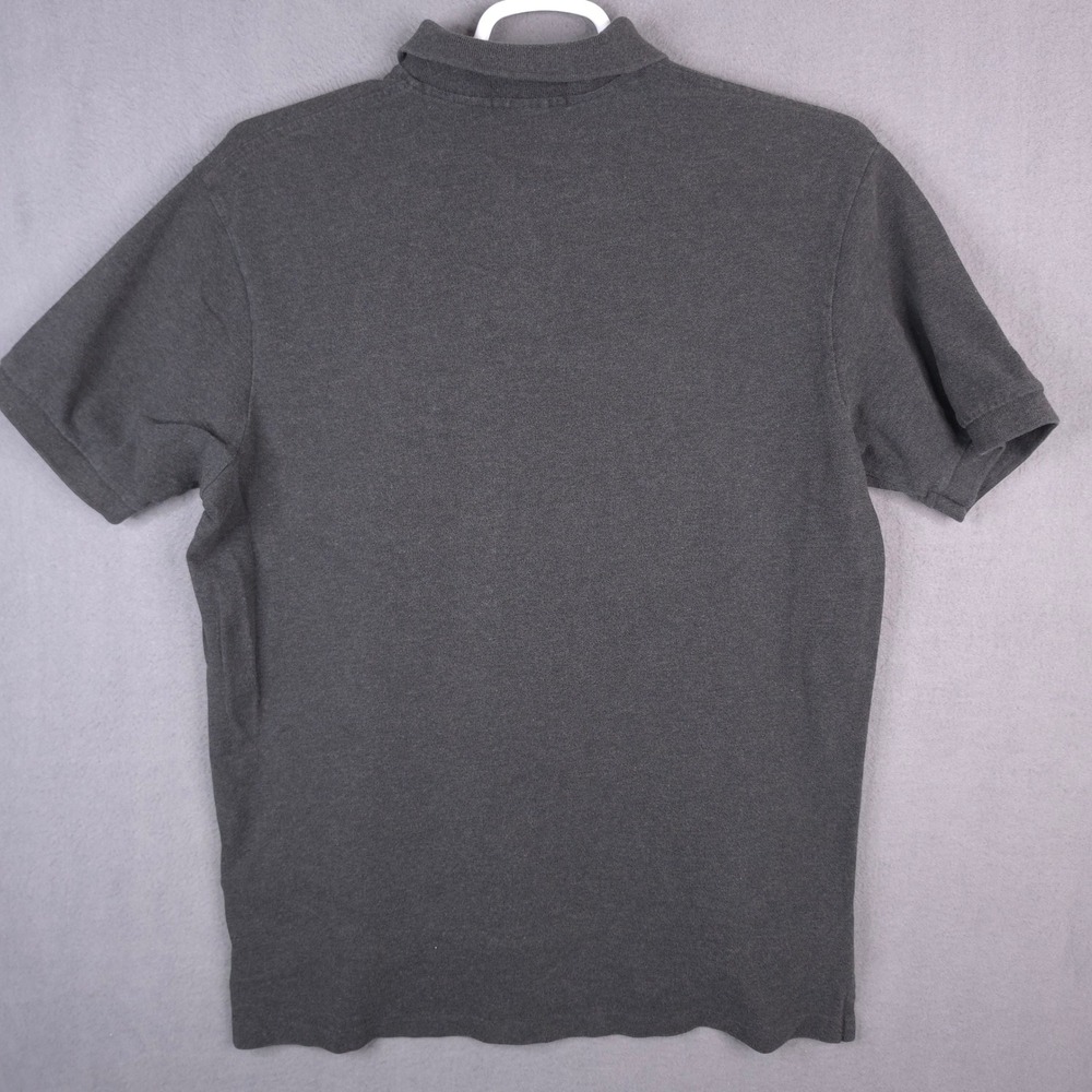 Polo Ralph Lauren Shirt Polo Short Sleeve Gray XL Cotton Pink Pony Vintage - Picture 7 of 10